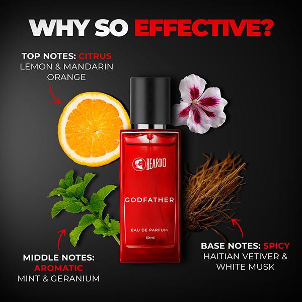 Beardo Godfather EDP Perfume 50ml - Men Perfumes (Edt/Edp)