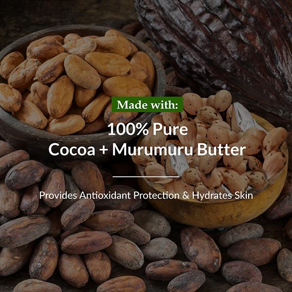 Lotus Botanicals 100% Cocoa & Murumuru Body Lotion, Moisturizes Dry Skin, All Skin Types 280 ml - Face Moisturizers