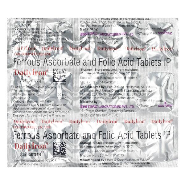 Netmeds | DAILY IRON Tablet 15's