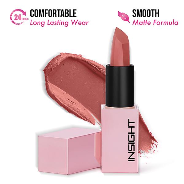Netmeds | Insight Cosmetics Prime Matte Lipstick - Red Snapper 3.8 gm