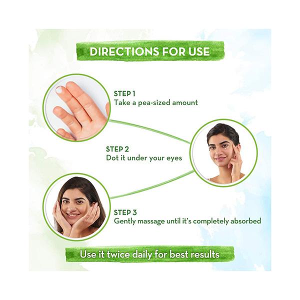 Mamaearth Vitamin C Daily Glow Under Eye Cream with Vitamin C & Turmeric 20 gm - Under Eye Creams & Serums