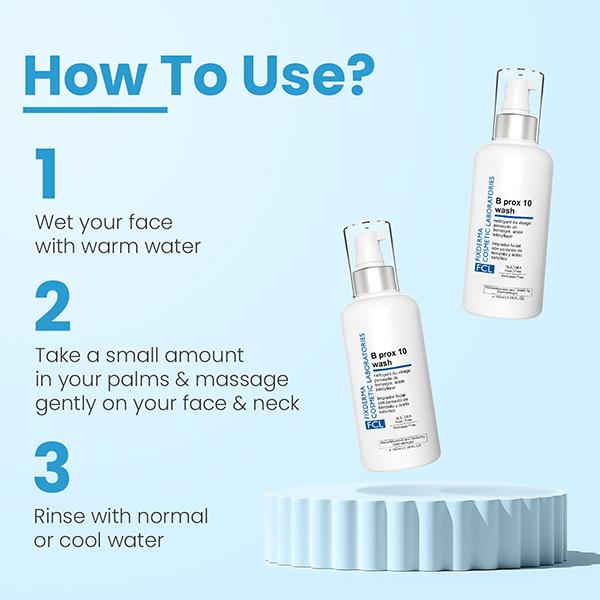 Fixderma Cosmetic Laboratories (FCL) B Prox 10 Face Wash 100 ml - Face Wash & Cleansers
