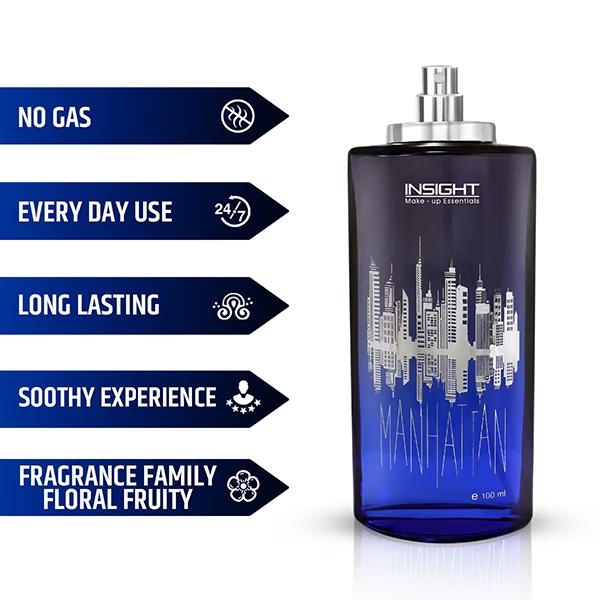 Insight Cosmetics Manhattan Eau De Perfume 100 ml - Perfumes (Edt/Edp)