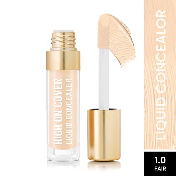 Netmeds | Swiss Beauty Select High On Cover Liquid Concealer With No-Crease Formula - Fair 5.5 ml