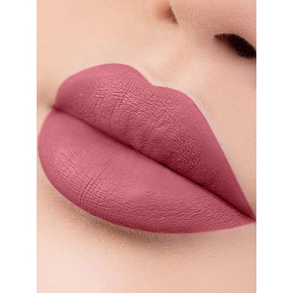 Miss Rose Matte Smudge Proof LipGloss 7701 - 002M 10 - Lip Glosses