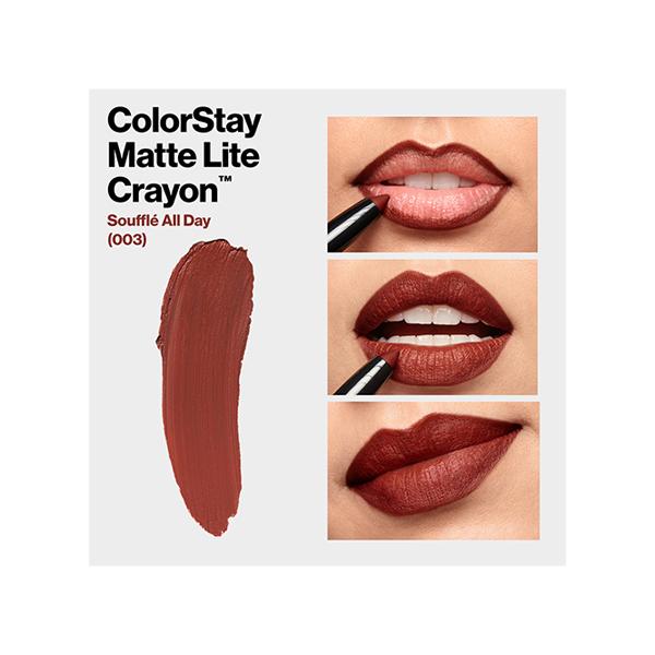 Revlon Colorstay Matte Lite Crayon Souffle All Day 1.4 gm - Lip Crayons