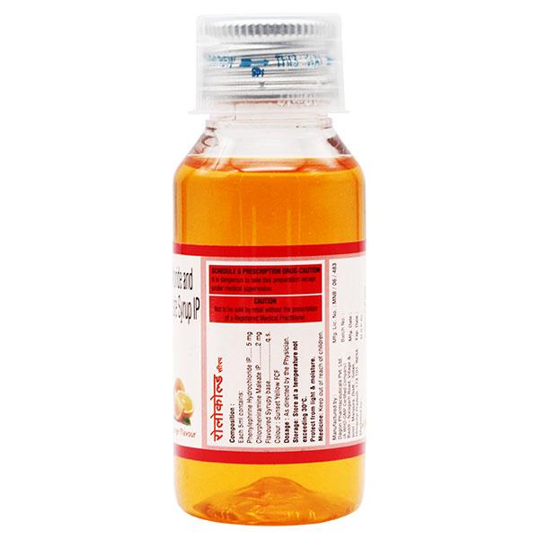 ROLOCOLD ORANGE FLAVOUR Syrup 60ml - Cough And Cold-Cou