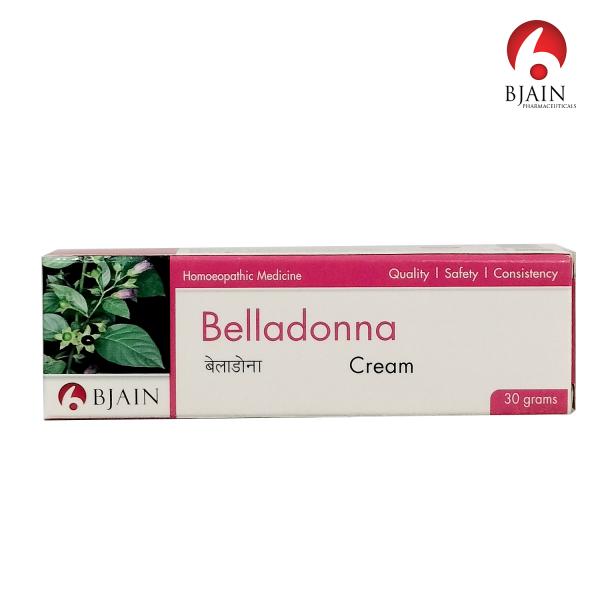 Bjain Belladona Cream 30 gm - Personal Care(Homeopathy)