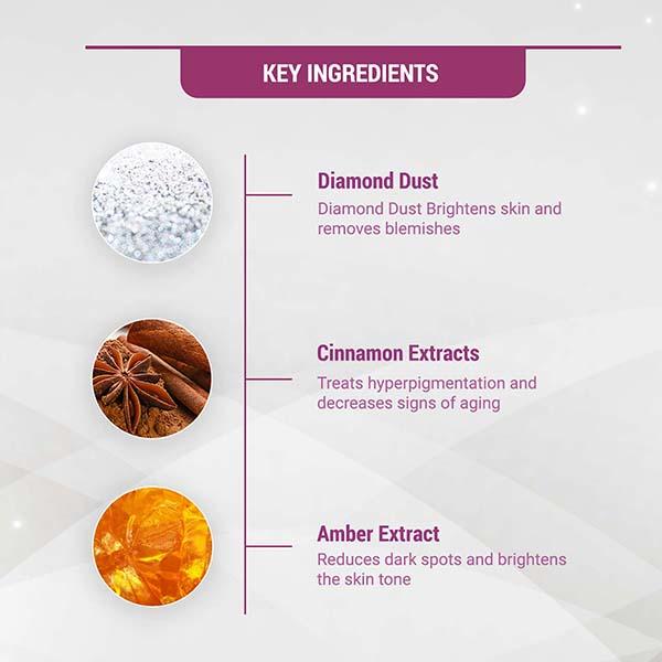 Lotus Herbals Radiant Diamond Cellular Radiance 4 Facial Kit 148 Gm - Facial Kits