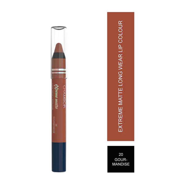 Netmeds | Chambor Extreme Matte Long Wear Lipcolor + Hyaluronic Acid - 20, 2.8gm