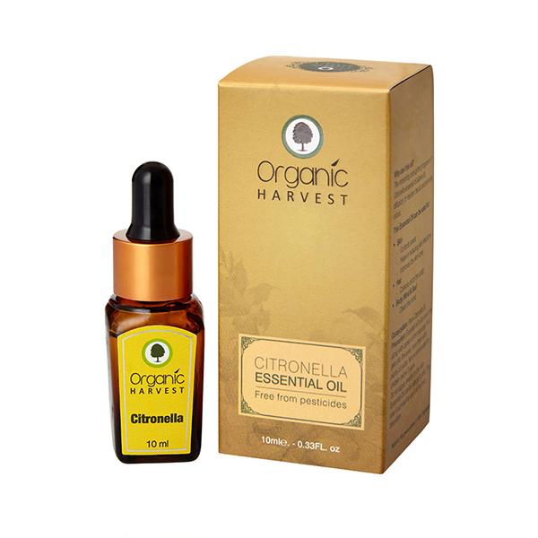 Organic Harvest Citronella Essential Oil 10 ml - Essential Oils