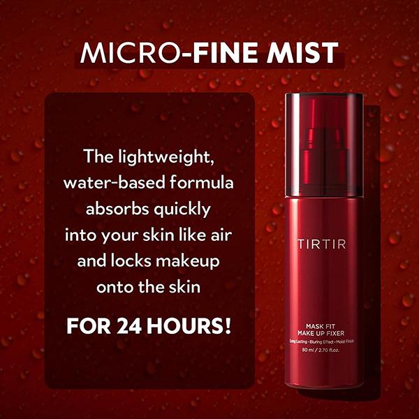 Tirtir Mask Fit Make Up Fixer 80 ml - Setting Spray