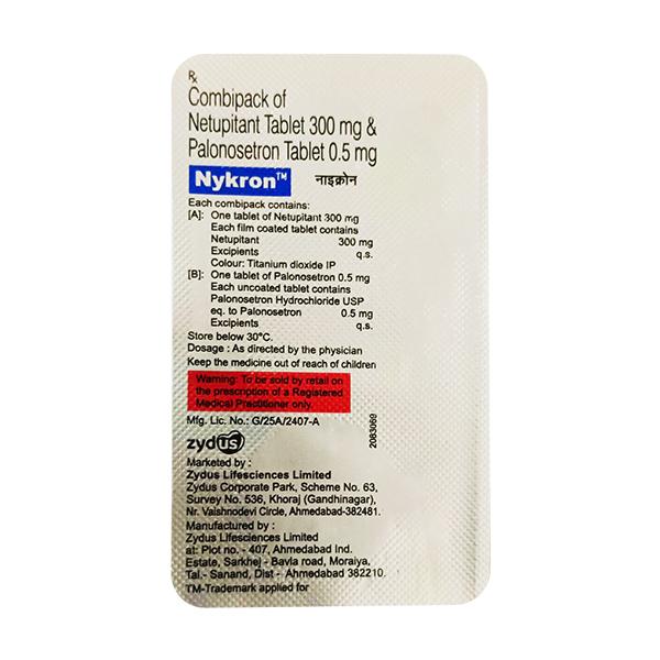 NYKRON COMBIPACK Tablet 1's - Vomitting/Emesis-Ant