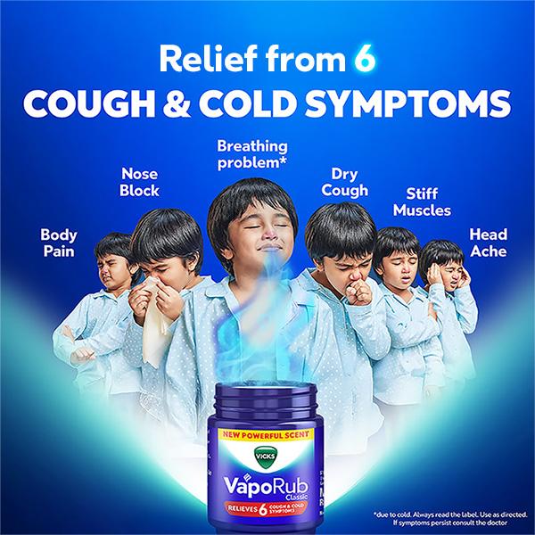 Vicks Vaporub (Value Pack) 105 ml - Balms & Rubs