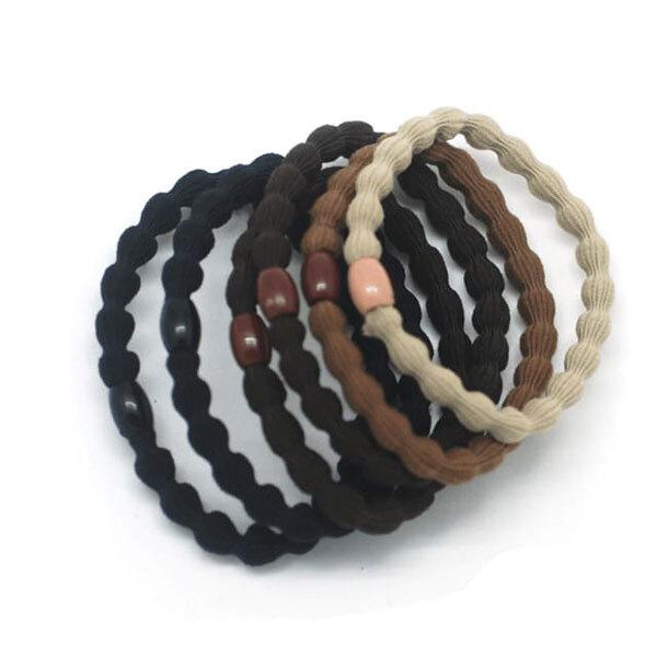 Basicare Elastic,Assorted Dark Colors,(Pack Of 6) 1's
