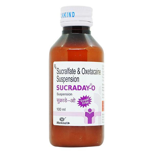 Sucraday O Sugar Free Suspension 100ml - Ulcer/Reflux/Flatulence-Aaa