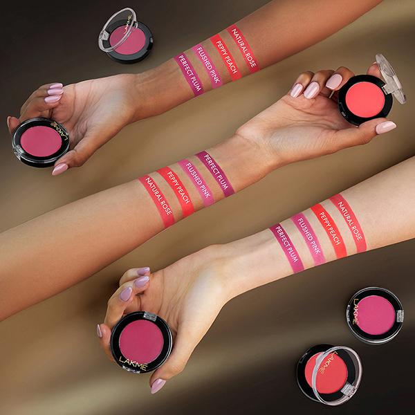 Lakme Face It Blush Peppy Peach B4 4 gm - Blushes