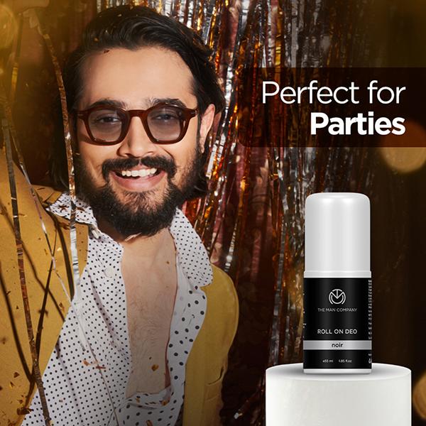 The Man Company Noir Roll On Deo 55 ml - Men Deodorants/Roll-Ons