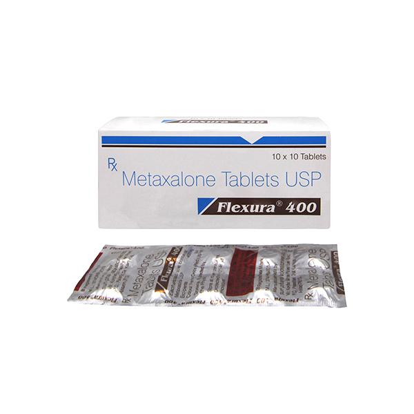Flexura 400mg Tablet 10'S - Muscle Cramps/Spasticity-Mus