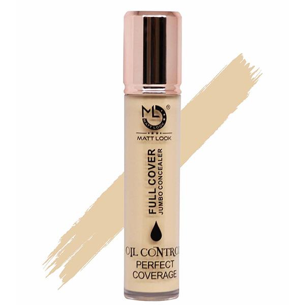 Matt Look Full Cover Jumbo Concealer Oil Control Perfect Coverage, Classic Ivory 11 ml - Concealer