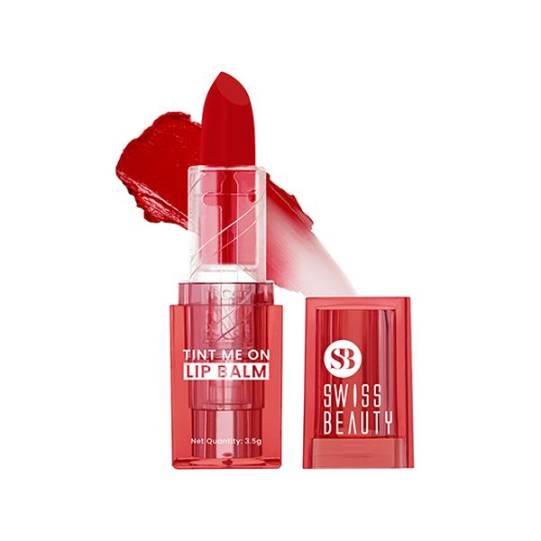 Netmeds | Swiss Beauty Tint Me On Lip Balm, Shade - Pink Macaroon 3.5 gm