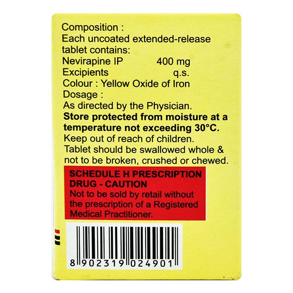 NEVIR ER Tablet 30's - Viral infections-Ant
