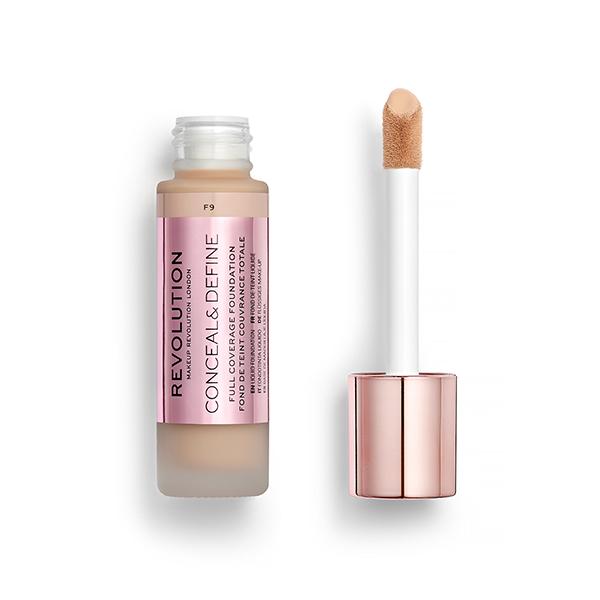 Makeup Revolution Conceal & Define Foundation F9 23 ml - Concealer
