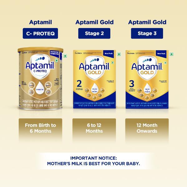 Aptamil C-ProteQ Infant Milk Powder (Tin) 400 g - Baby And Infant Supplements