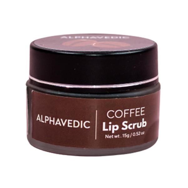 Alphavedic Coffee Lip Scrub 15 gm - Lip Scrubs
