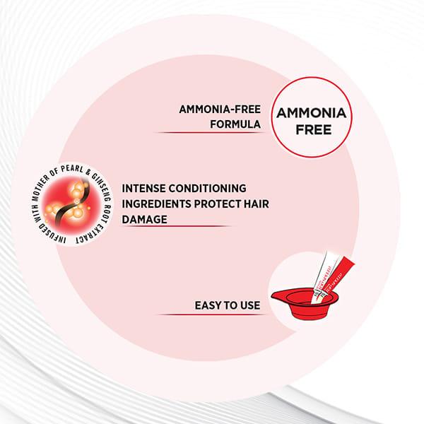 Revlon Top Speed Hair Color Woman - 70 Natural Black (20gm+20gm+15ml) 3's - Crème