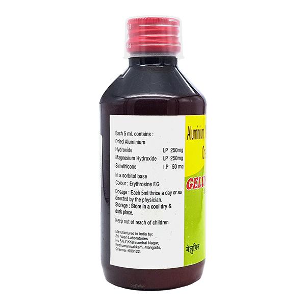 GELUMIN SUGAR FREE Oral Suspension 170ml - Gastro Intestinal Motility Disorders-GIT
