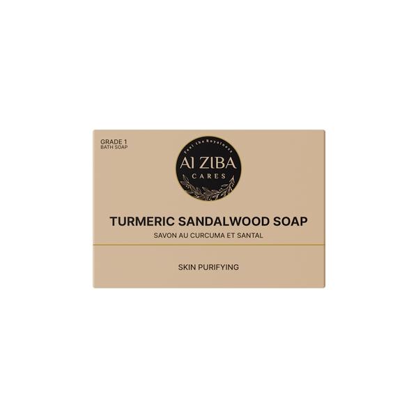 Netmeds | Alziba Cares Soap - Turmeric Sandalwood 100 g