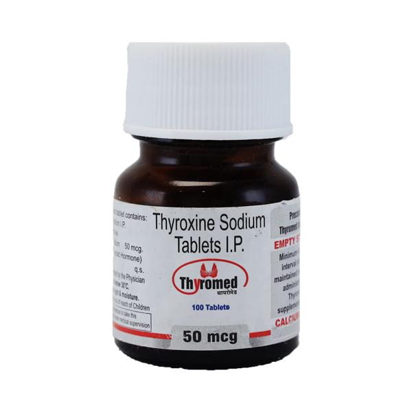Thyromed 50mcg Tablet 100'S - Hypothyroidism