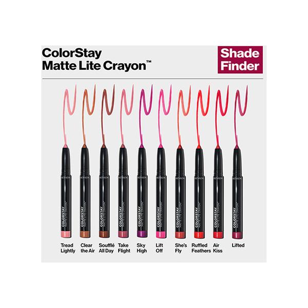 Revlon Colorstay Matte Lite Crayon Ruffled Feathers 1.4 gm - Lip Crayons