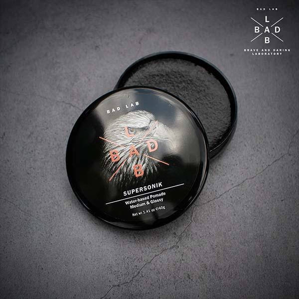 Bad Lab Supersonik Water-Based Pomade (Medium & Glossy) 80 gm - Pomades