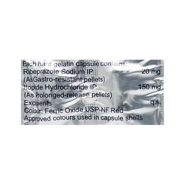 RAFRON PLUS Capsule 10's - Ulcer/Reflux/Flatulence-Aaa