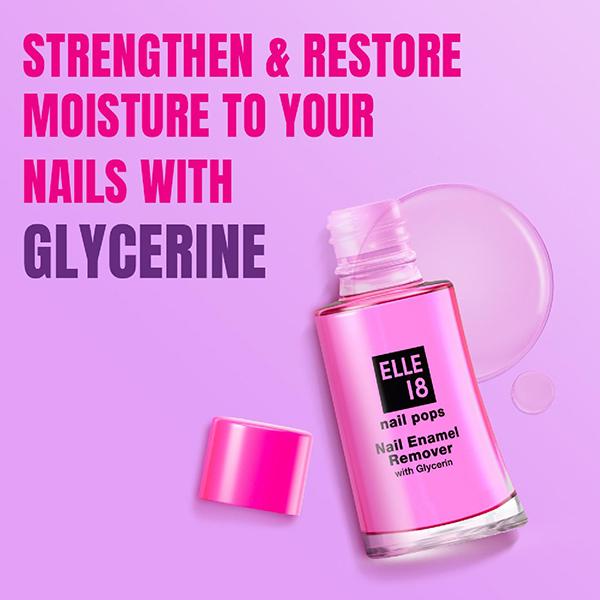 Elle18 Nail Enamel Remover 30 ml - Nail Polish Remover