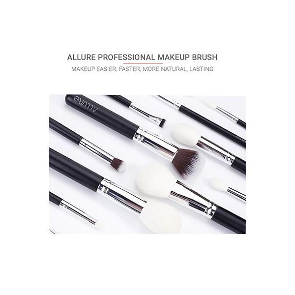 Allure (Set of 15) Silver Goat hair Brushes -SGK-15 1's - Face Brush