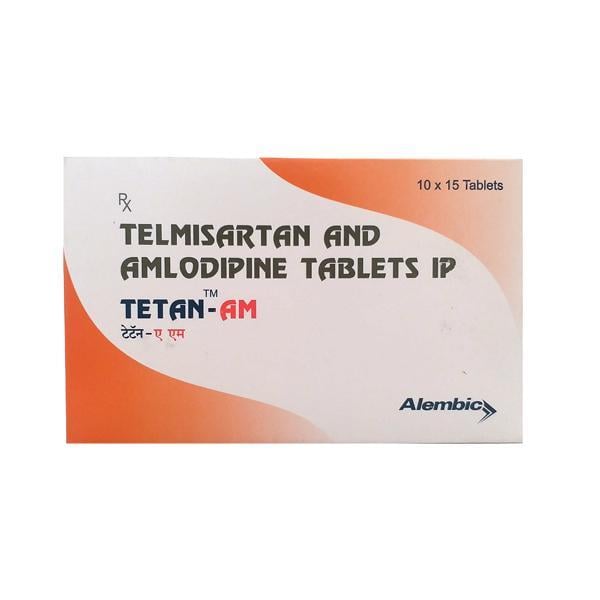 Tetan AM 40mg Tablet 15'S - Hypertension-Ana