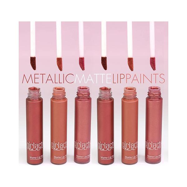 Girlactik Mini Matte Lip Paint Allure 4 ml - Liquid Lipsticks