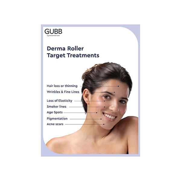 Gubb Derma Roller 0.5 Needle Grey 160 gm - Derma Rollers