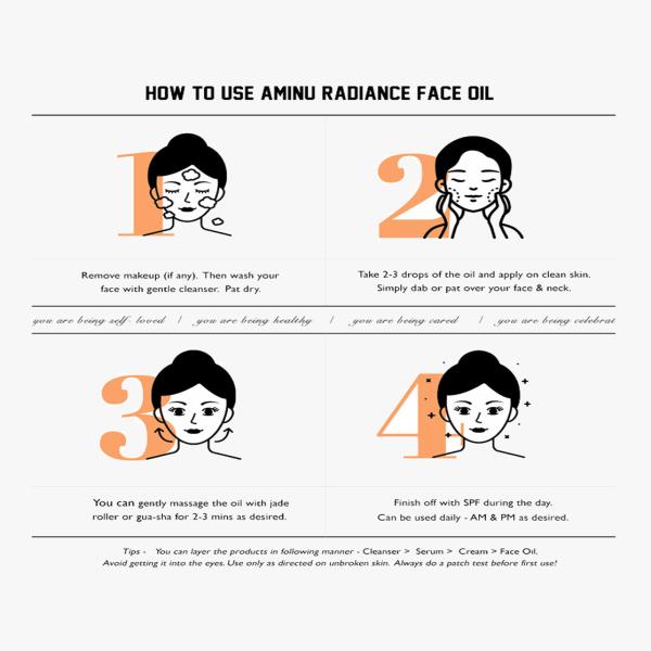 AMINU The nector - Radiance Face Oil 30 ml - Face Oils