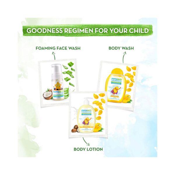 Mamaearth Major Mango Body Lotion & Cream For Kids with Mango Butter & Milk Protein 400 ml - Creams, Lotions & Oils