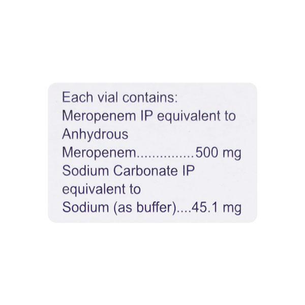 Merosure 500mg Injection 1's - Bacterial Infections-OBL