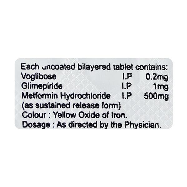ALTIPRIDE MV1 Tablet 10's - Diabetes-Ant