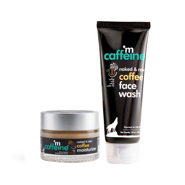 Mcaffeine Daily Coffee Face Care Duo - Coffee Face Wash and Moisturizer 150ml - Face Moisturizers