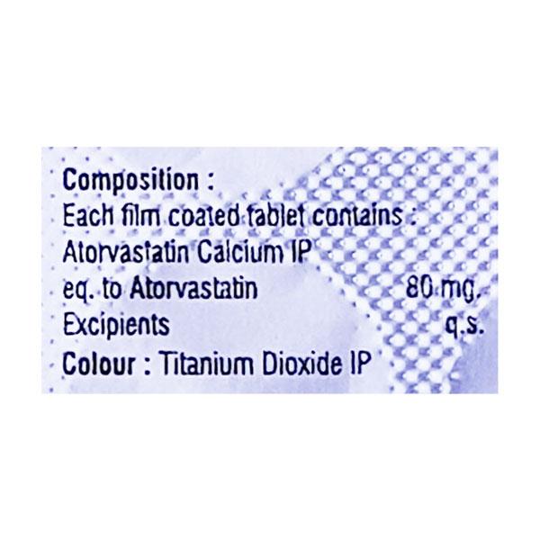 STORMAC 80mg Tablet 10's - High Cholesterol-Dys