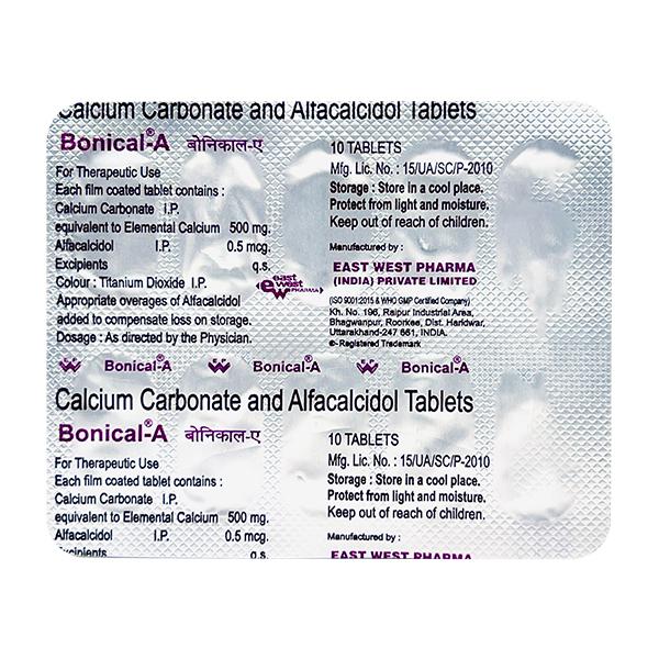 Bonical A Tablet 10'S - Supplements-Cal