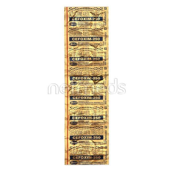 Cefoxim 250mg Tablet 10'S - Bacterial Infections-Cep