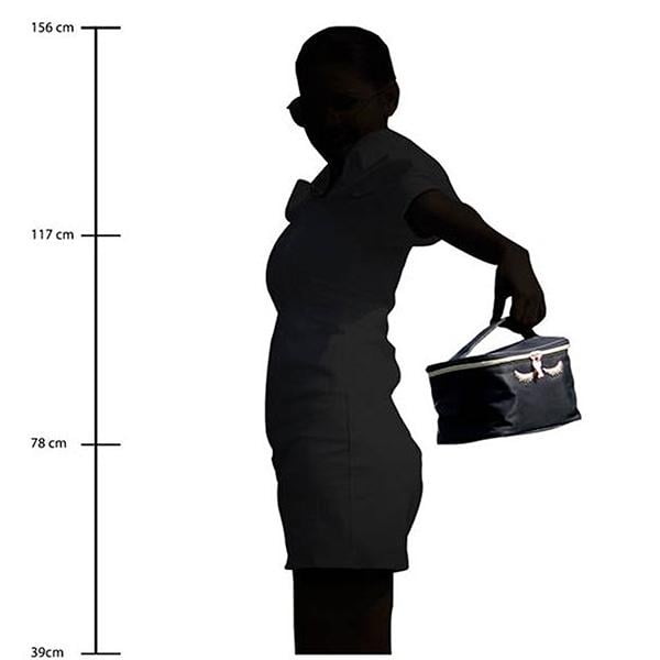 Colorbar Lips & Lashes (Vanity) - Black 1's - Makeup Bags & Cases